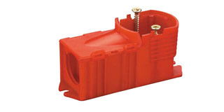 Boîtier en Plastique Rouge